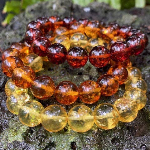 Paquete (3 pulseras de ámbar para hombre) para venta al por mayor de Amber House