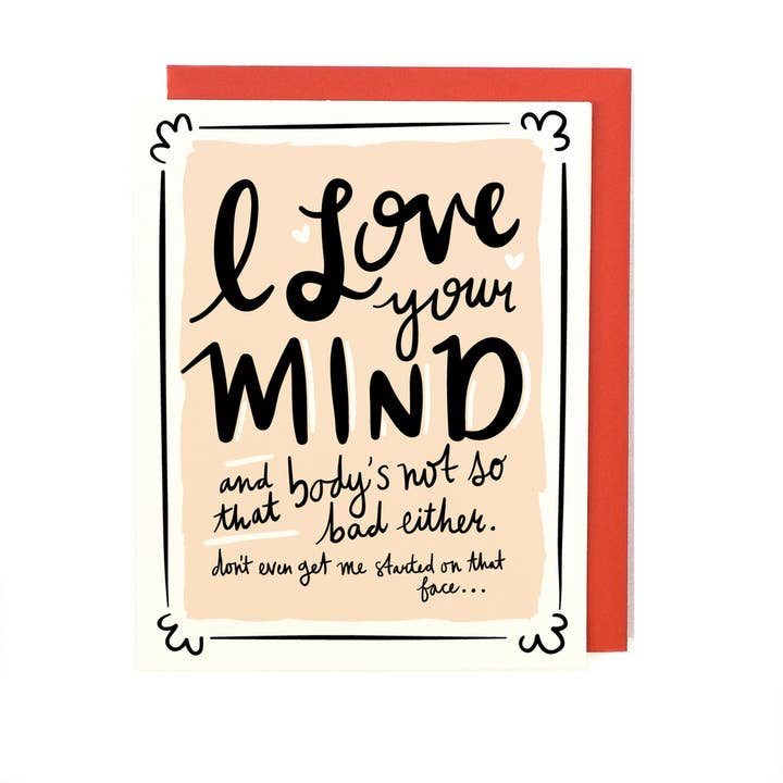 Älska ditt sinne-kort - Kärlek Romantisk Årsdag för wholesale av Little Low