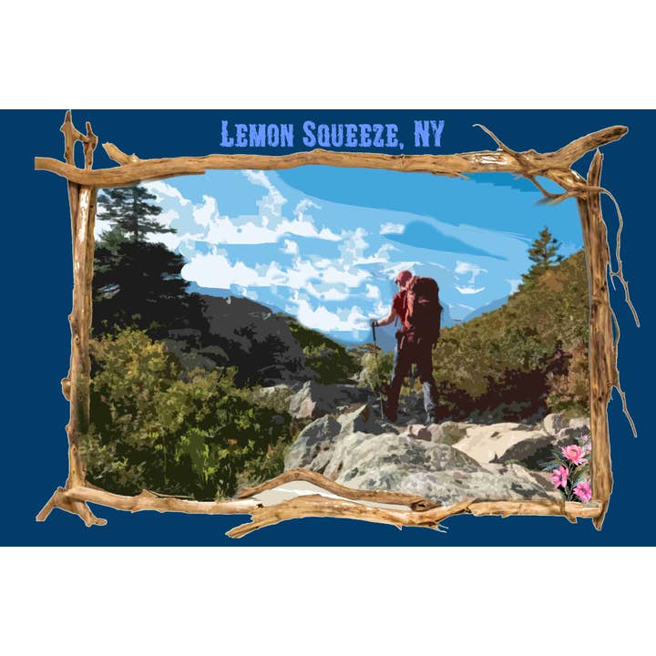 Lemon Squeeze, Trail Hiking Travel Poster 16 x24 wilderness for wholesale by BMS BIZ