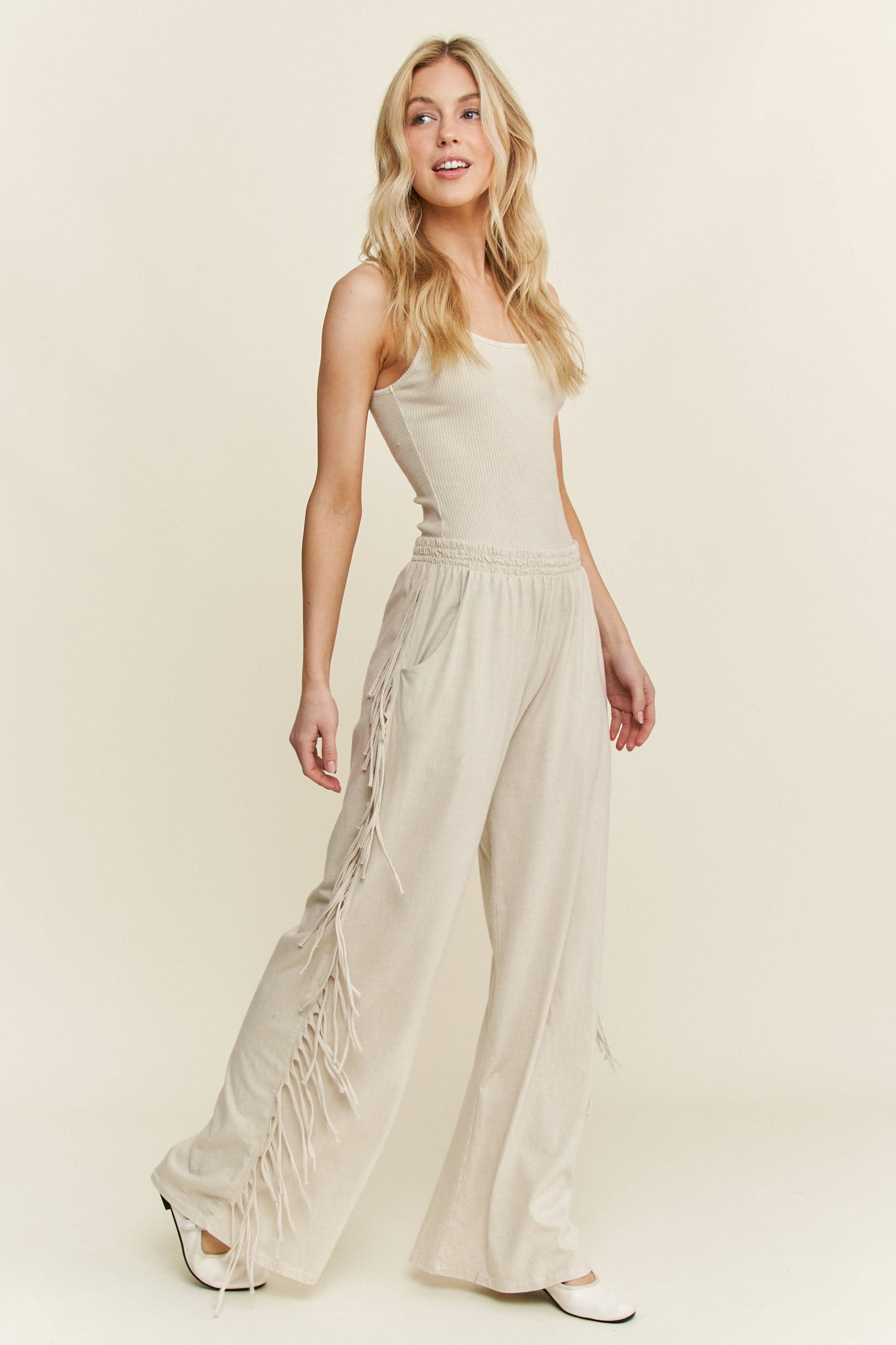 J.Her - Wholesale Tank Top - Women's - Mineral Washed Everyday Basic Tanktop HT650412