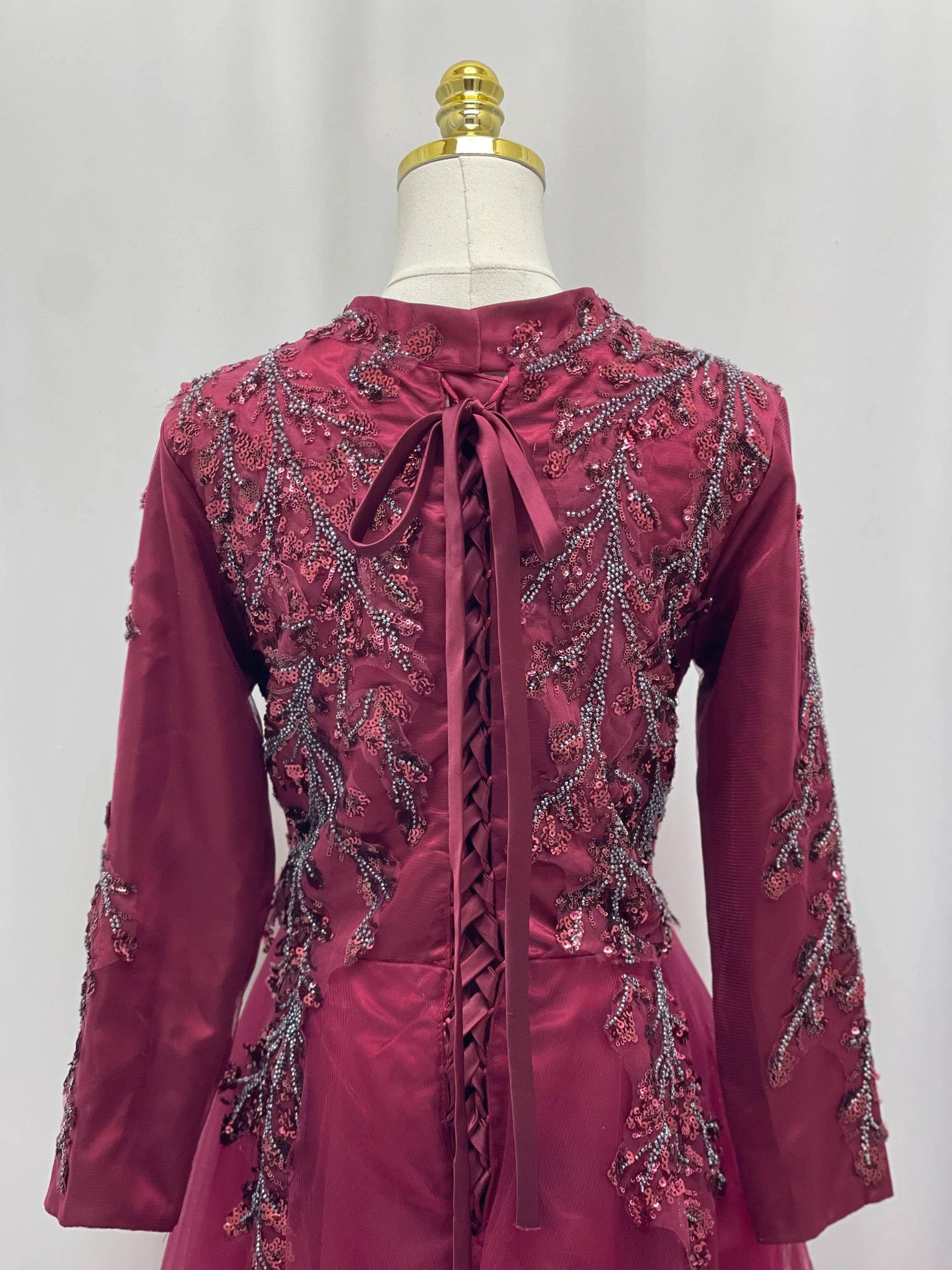 Palestinian Elegance - Wholesale Dress - Women's - Dew Branches Gown5