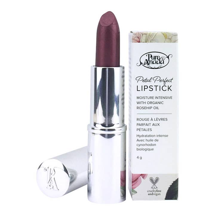 Pure Anada Natural Cosmetics - Wholesale Lipstick - Bordeaux Cherry Petal Perfect Lipstick