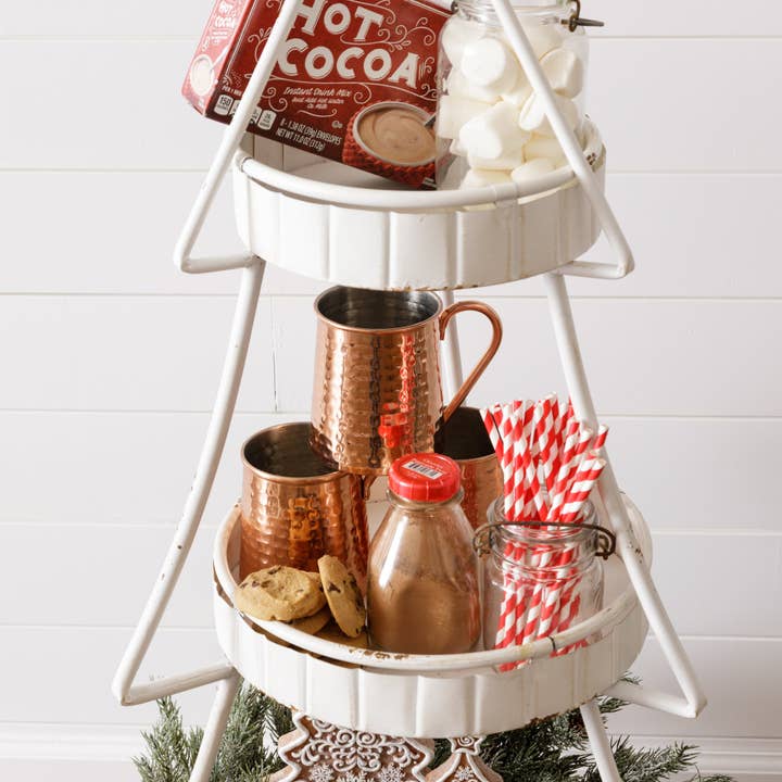 Audrey's Home & Gift - Wholesale Decorative Tray - Three-Tiered Tree Tray (PC)2