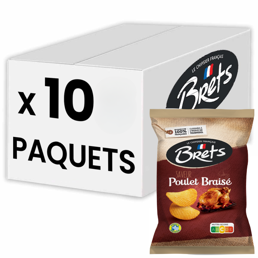 123bonbon - Wholesale Chips - BRET'S French Chips Braised Chicken1