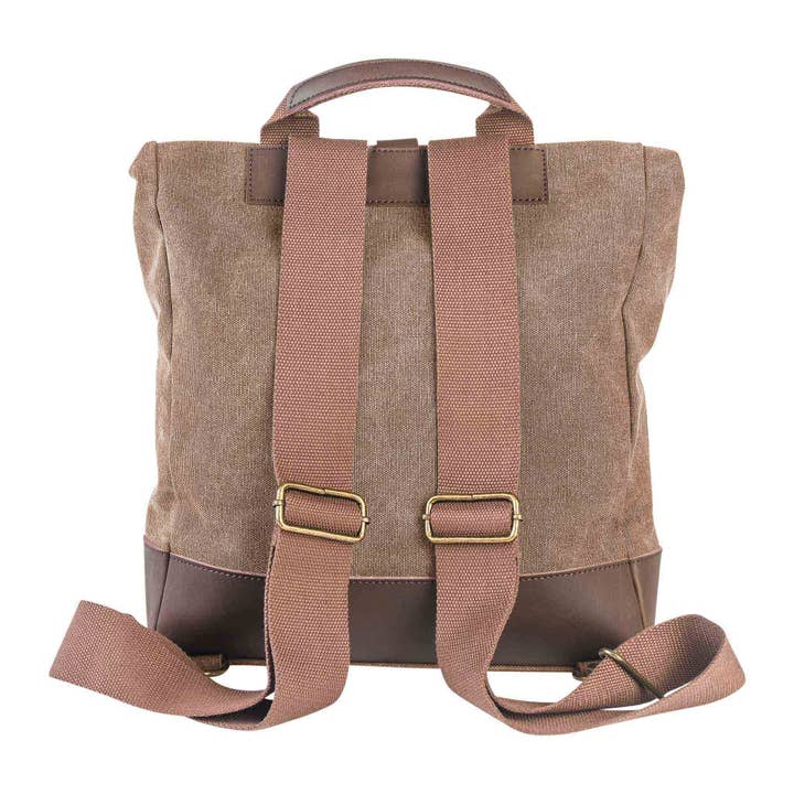 ZEDE PARIS - Vente Sac à dos – unisexe - ECOLE MILITAIRE - Sac à dos en toile et cuir13