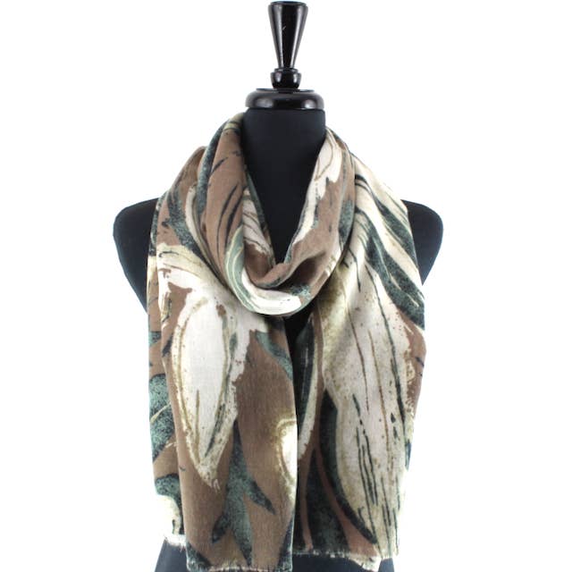 Pretty Persuasions - Wholesale Scarf - Women's - S25209 Fall Print Scarf1