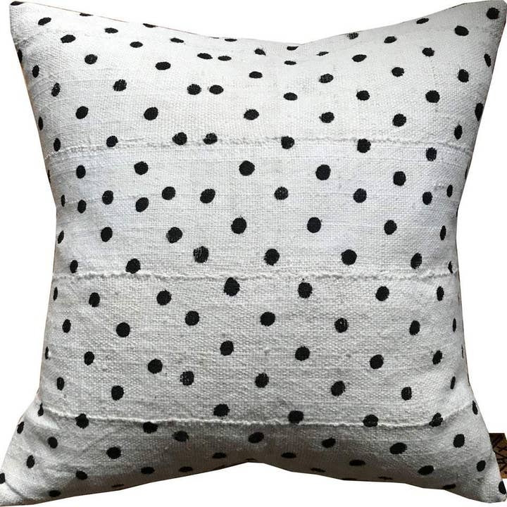 xN Studio - Wholesale Throw Pillow Cover - Mudcloth POLKA Pillow Cover