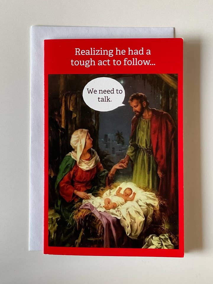 Mir wurde klar, dass er eine schwierige Tat vor sich hatte — Weihnachten für den Großhandel von Jacs Studio Toronto