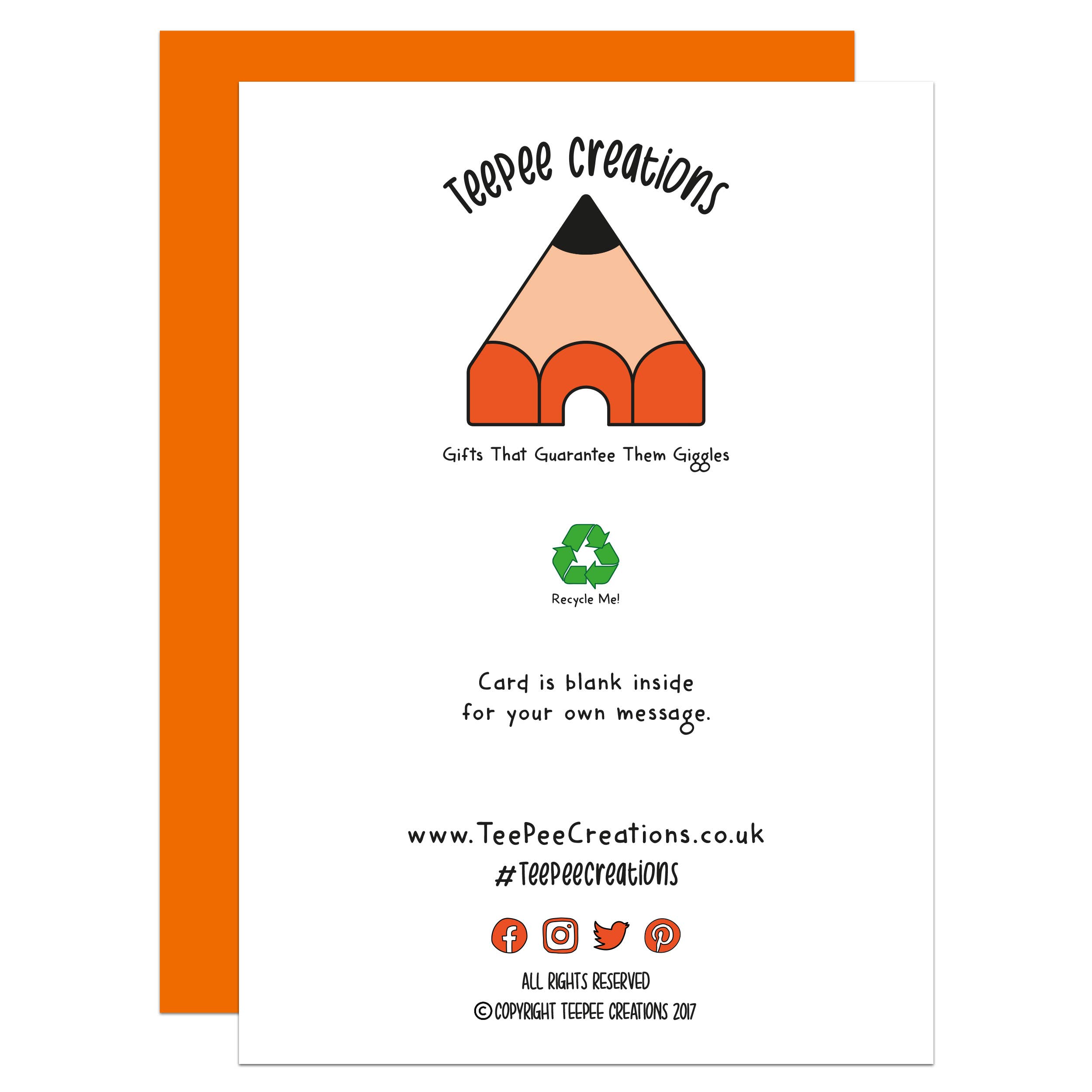 TeePee Creations – wholesale Birthday card – Heating Bill Candles Birthday A6 Card1