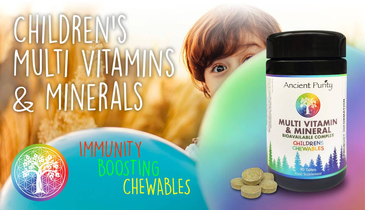 Ancient Purity - Wholesale Oral supplement/vitamin - Children's Multi Vitamins Minerals - 90 Chewables 1