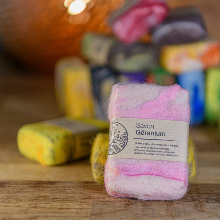 Savonnerie de la Buèges - Wholesale Bar Soap - Felted, foaming and exfoliating soap