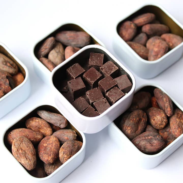 Seligo - Wholesale Chocolate Bar - 70% Unrefined Dark Chocolate Cubes Red Chili Pepper2