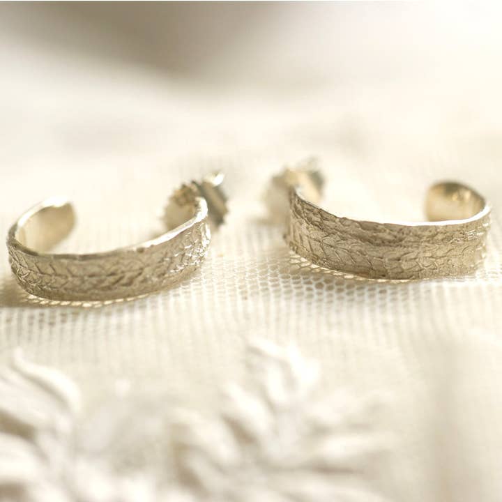 Hester Zagt Sieraden - Wholesale Dangle Earrings - Silver earrings – inspired by fine lacework1