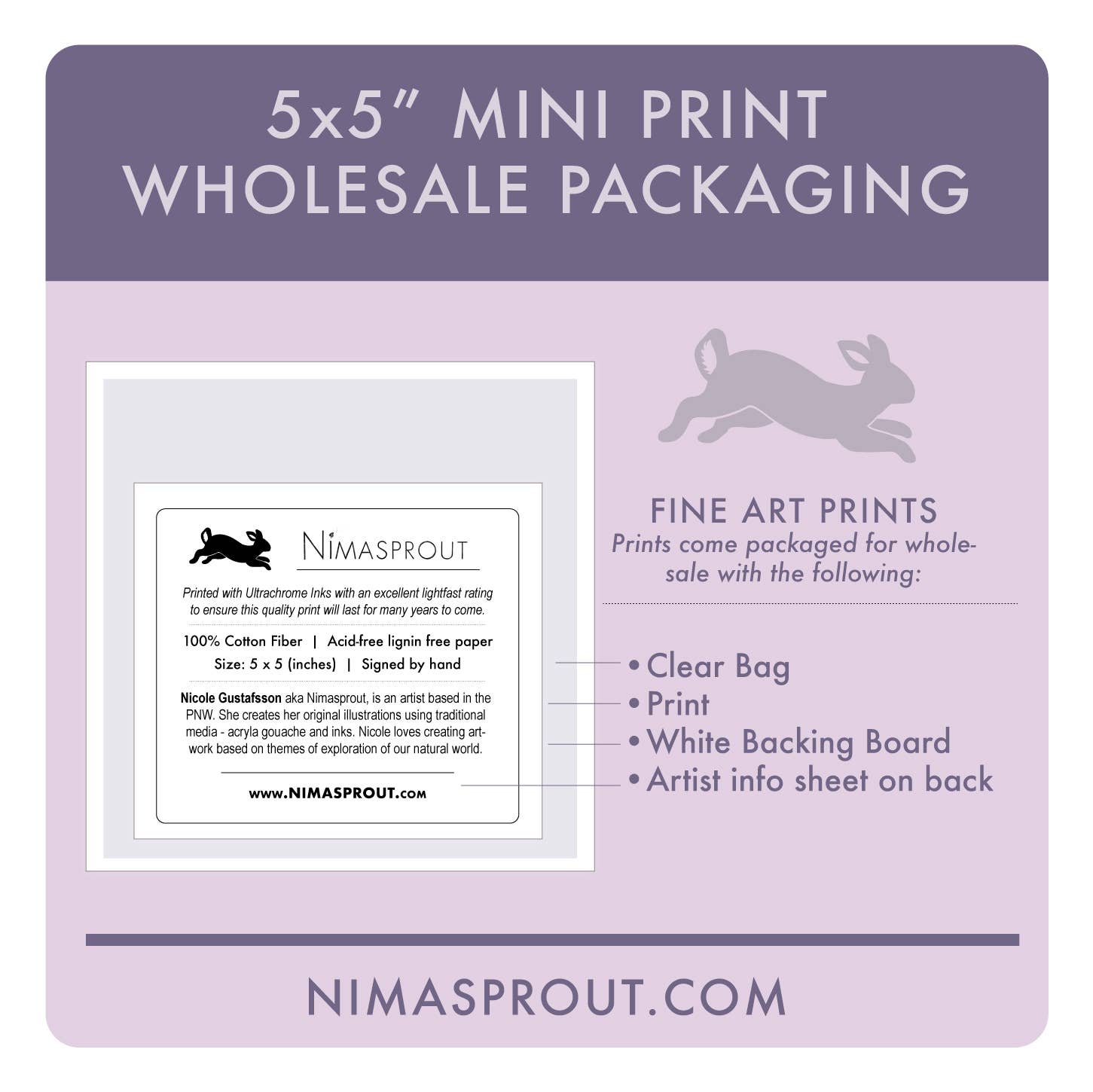 Nimasprout - Wholesale Art Print - Amanita Crystal Manor - Fine Art Print1