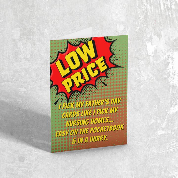 Grappige Vaderdagkaarten | Wenskaarten in retrostijl | Papa voor wholesale door BlveOlive