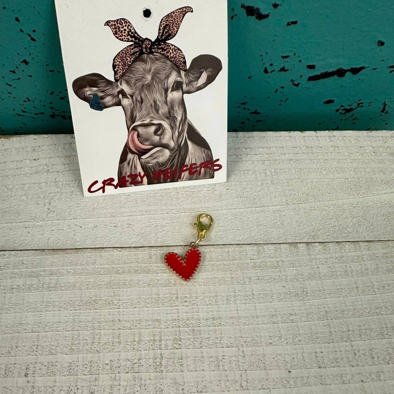 Crazy Heifers Wholesale - Wholesale Individual Charm/Pendant - Clip-on Charms Gold Tone V246