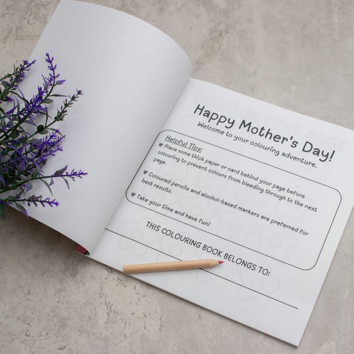 EMF Publishing - Wholesale Colouring book – Adult - Mom's Day Off- A Mother's Day Colouring Book2