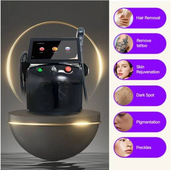 Cavitation Machines - Wholesale Electronic Skincare Device - Shape Tactics Soprano Ice Pro 4-in-1 Laser Hair & Skin System4