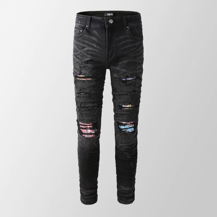GRAFFITI JEANS for wholesale by PRVTE LONDON