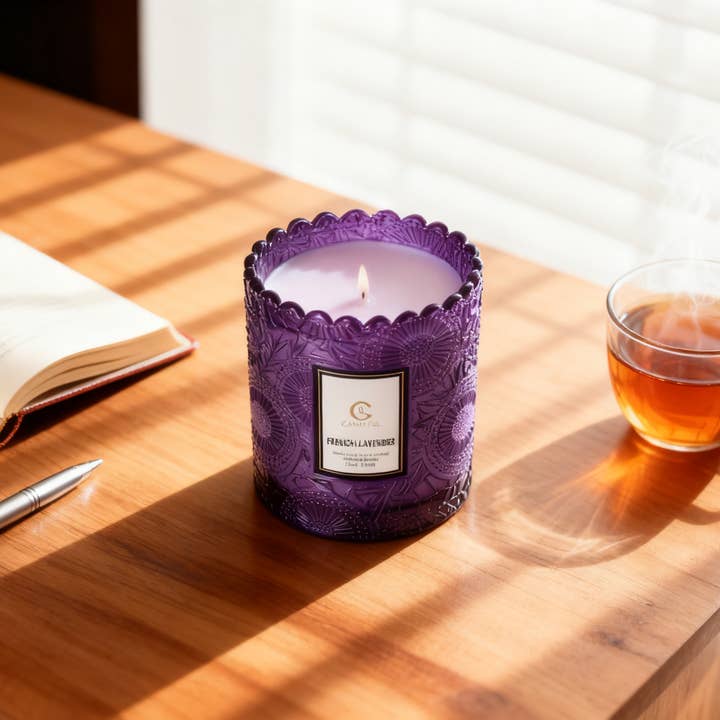 Vegas Candle - Wholesale Jar/Filled Candle - 7.2OZ Taroko Soy Candle – Goji Berry & Mango Fusion7