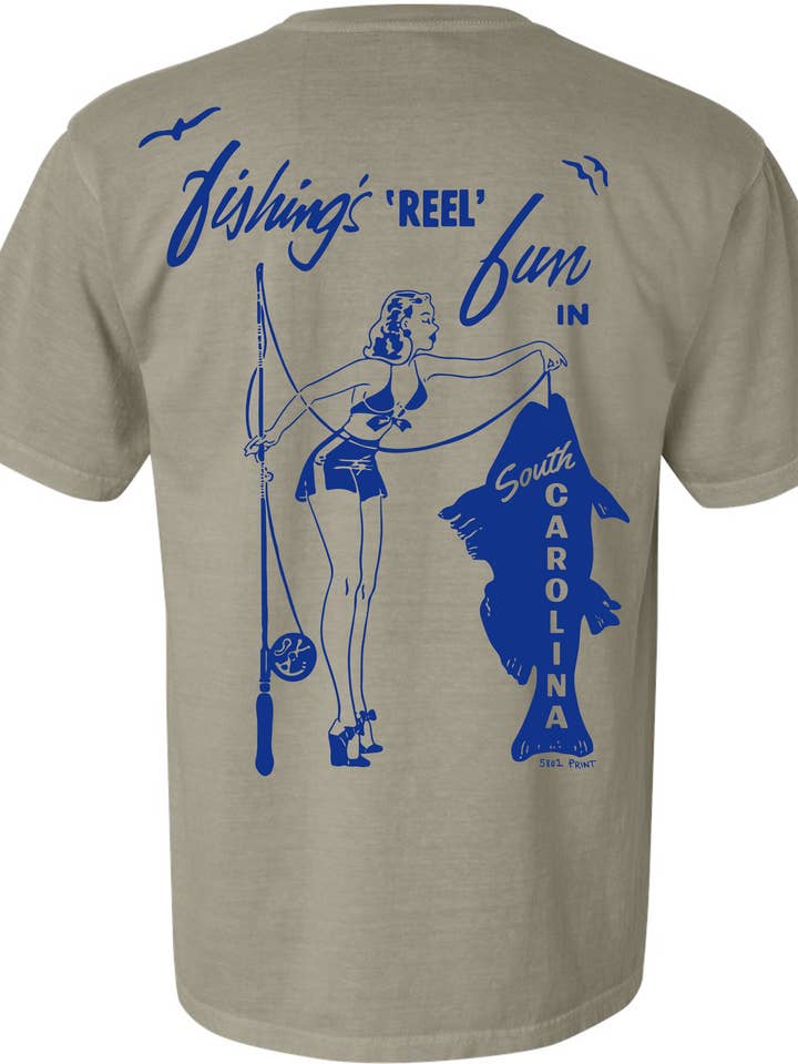 South Carolina Fishermen's T-Shirt for wholesale by 5801 Print House