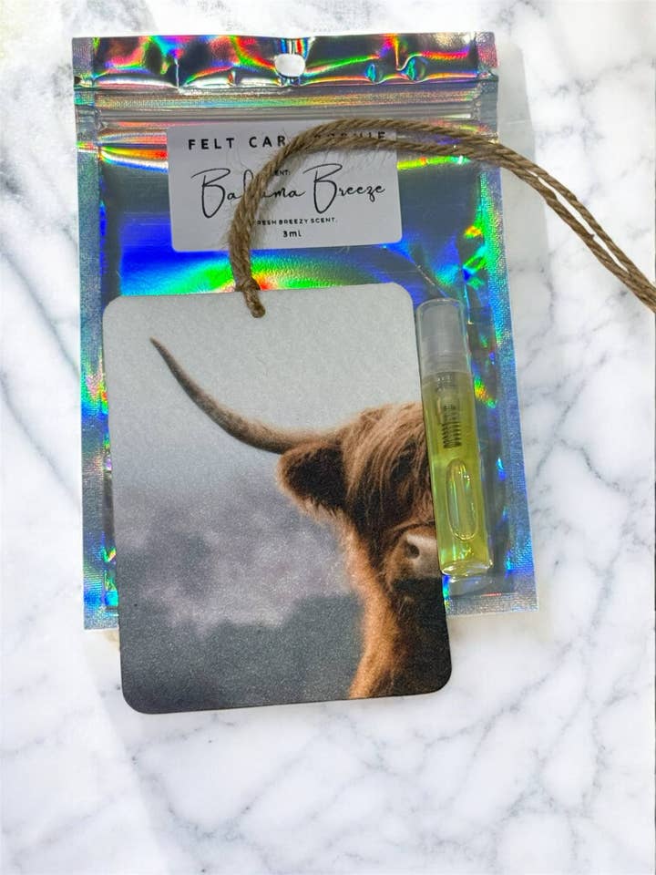 Highland Vilt Freshie voor wholesale door The Prickly Five