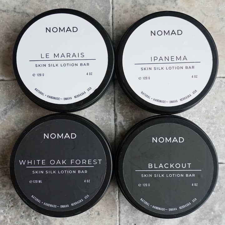 Nomad Wax Co. – wholesale Solid lotion – Ipanema Skin Silk Lotion Bar