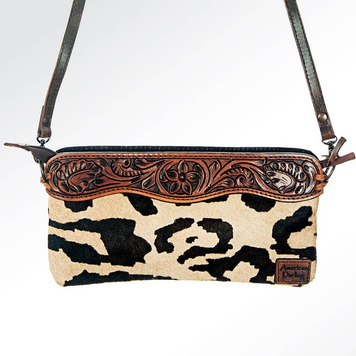 LS Western - Wholesale Crossbody Bag - Women's - ADBGS199 Crossbody Genuine Western Leather Women Bag Becca2