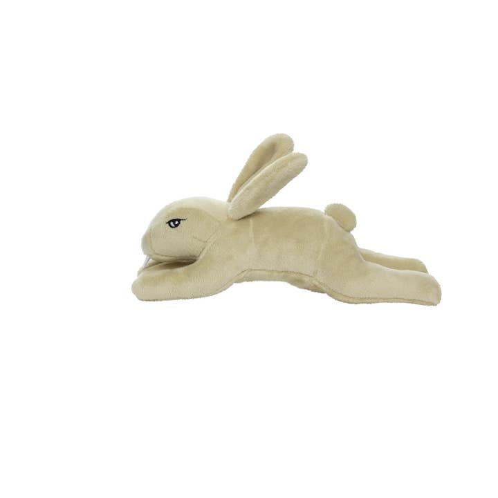 Tuffy Dog Toys - VIP Products - Wholesale Pet Squeaky Toy - Dog - Mighty Jr Nature Rabbit - Brown, Plush, Squeaky Dog Toy