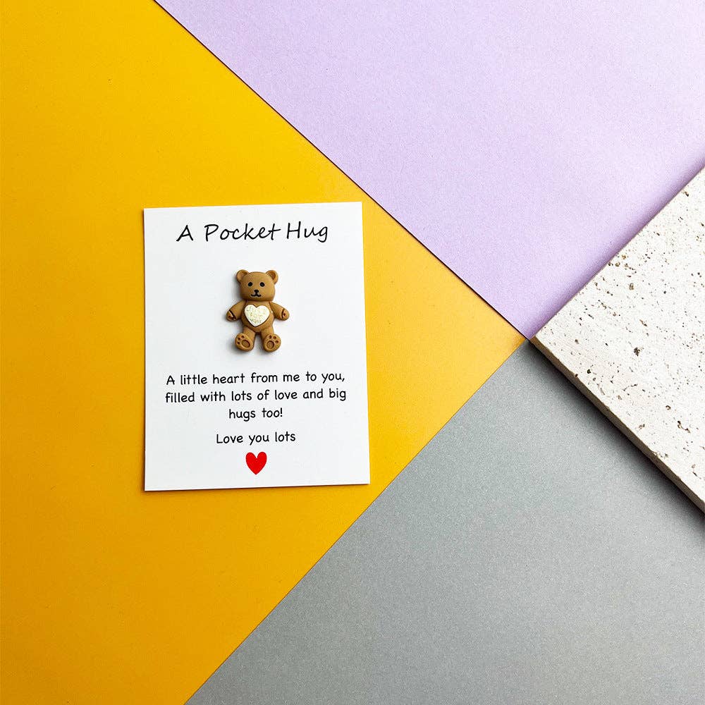 Magia Design – Moeda colecionável por atacado – Taphug - Urso de Amor Abraço de Bolso7