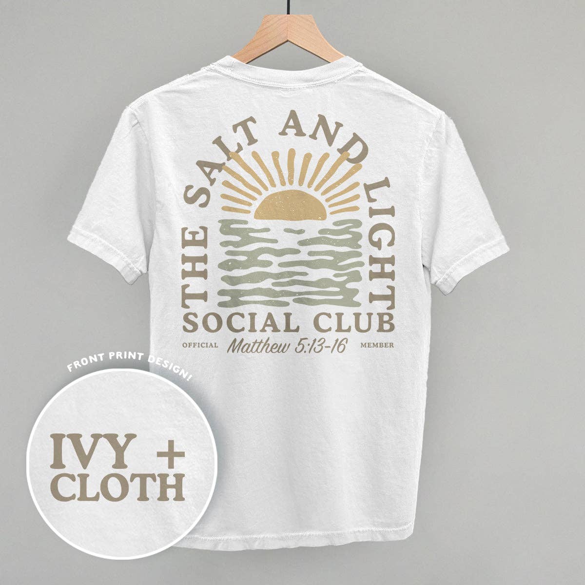 Ivy + Cloth - Wholesale Graphic Sweatshirt - Women's - The Salt And Light Social Club (Back Print)2