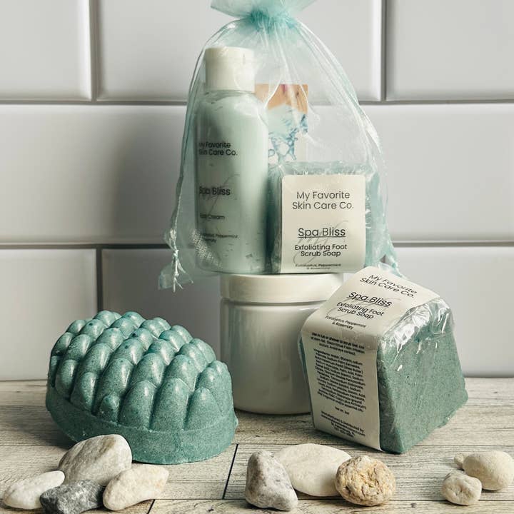 Feet Essentials - Scrub Bar / Cream for wholesale by My Favorite Skin Care Company