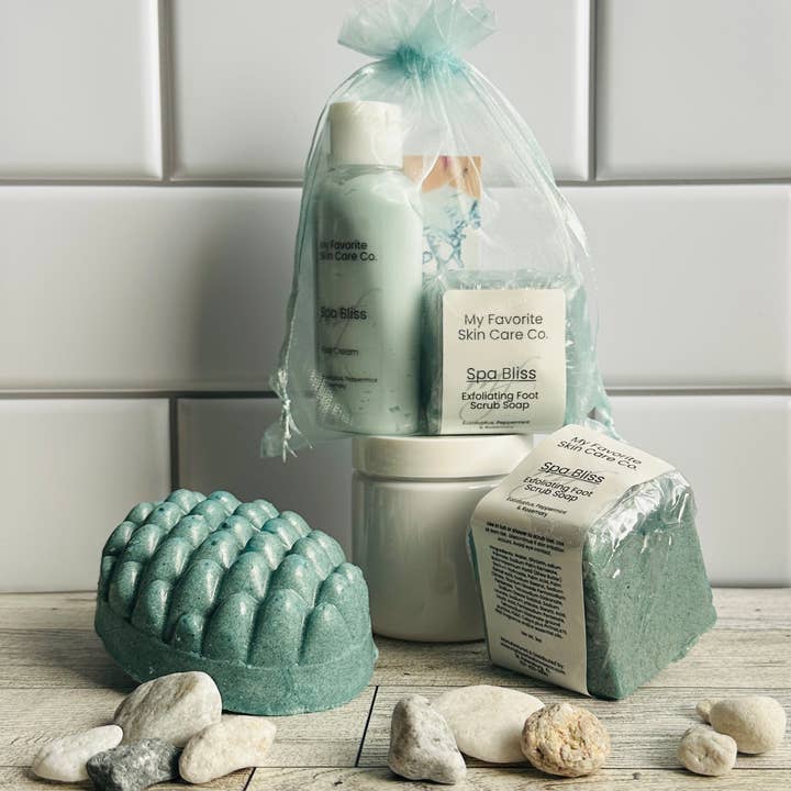 Feet Essentials - Scrub Bar / Cream for wholesale by My Favorite Skin Care Company