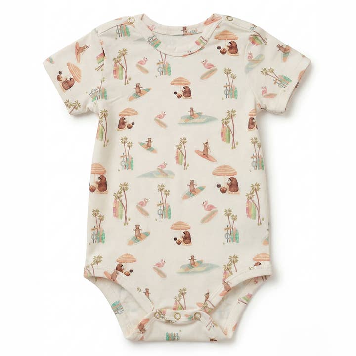 Baby Bodysuit — Beach for wholesale by Mama Luma
