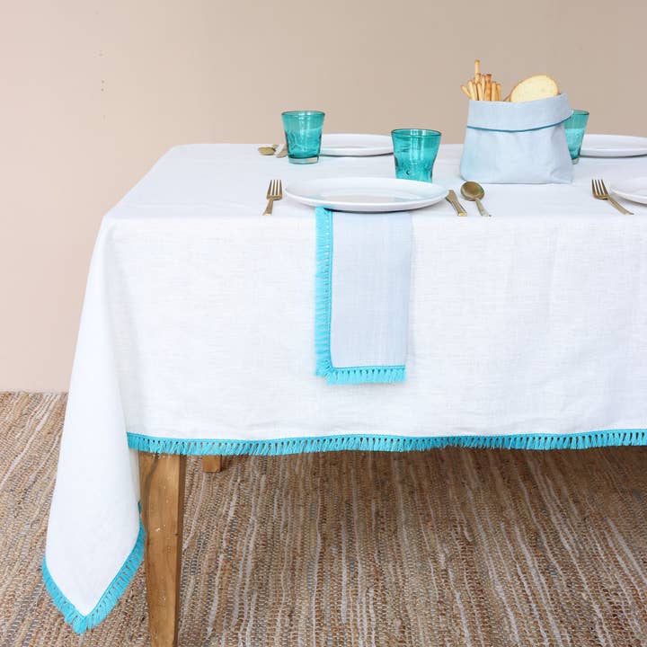 Giardino Segreto - Wholesale Tablecloth - NAPPE pure linen tablecloth8