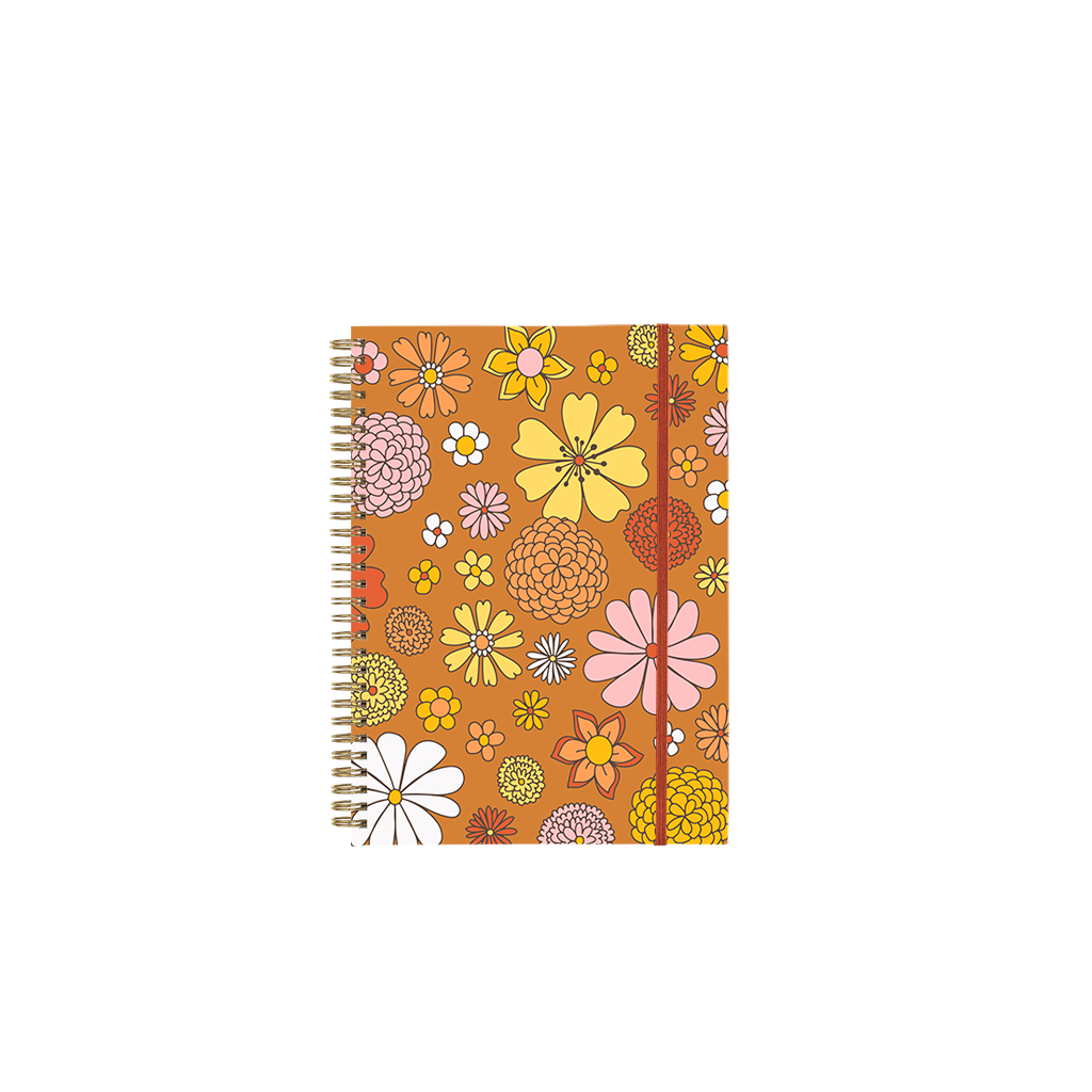Talking Out of Turn - Wholesale Notebook - Flower Power Notebook1