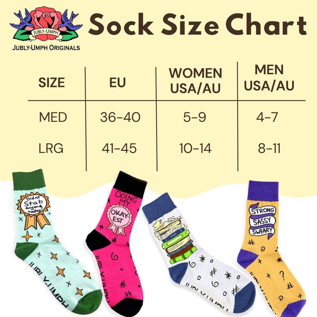 Jubly-Umph - Wholesale Socks - Unisex - Normal Is Boring Socks - Unisex Medium6