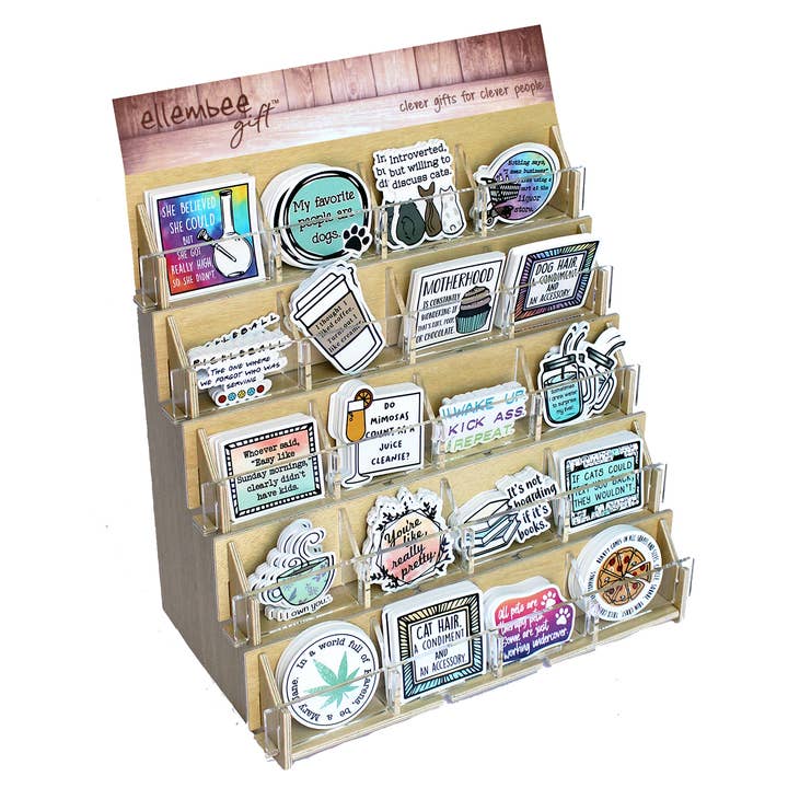 Wholesale rotating sticker display for your store
