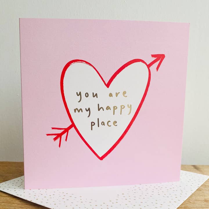 Megan Claire - Wholesale Love Card - LS08 - You Are My Happy Place0