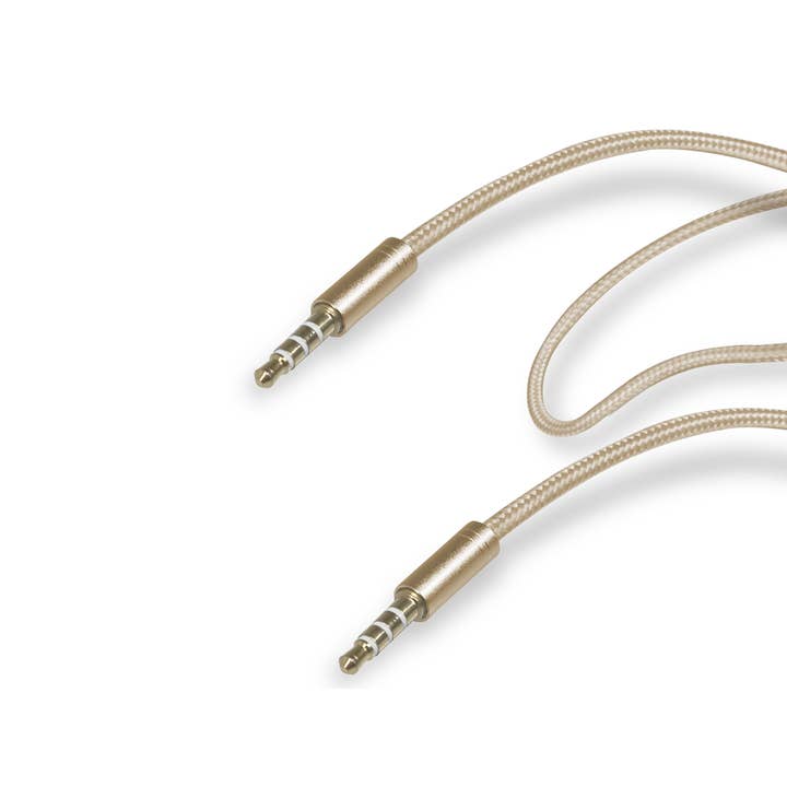 Cable de audio con conector estéreo de 3,5 mm para teléfonos móviles de la colección Gold para venta al por mayor de SBS