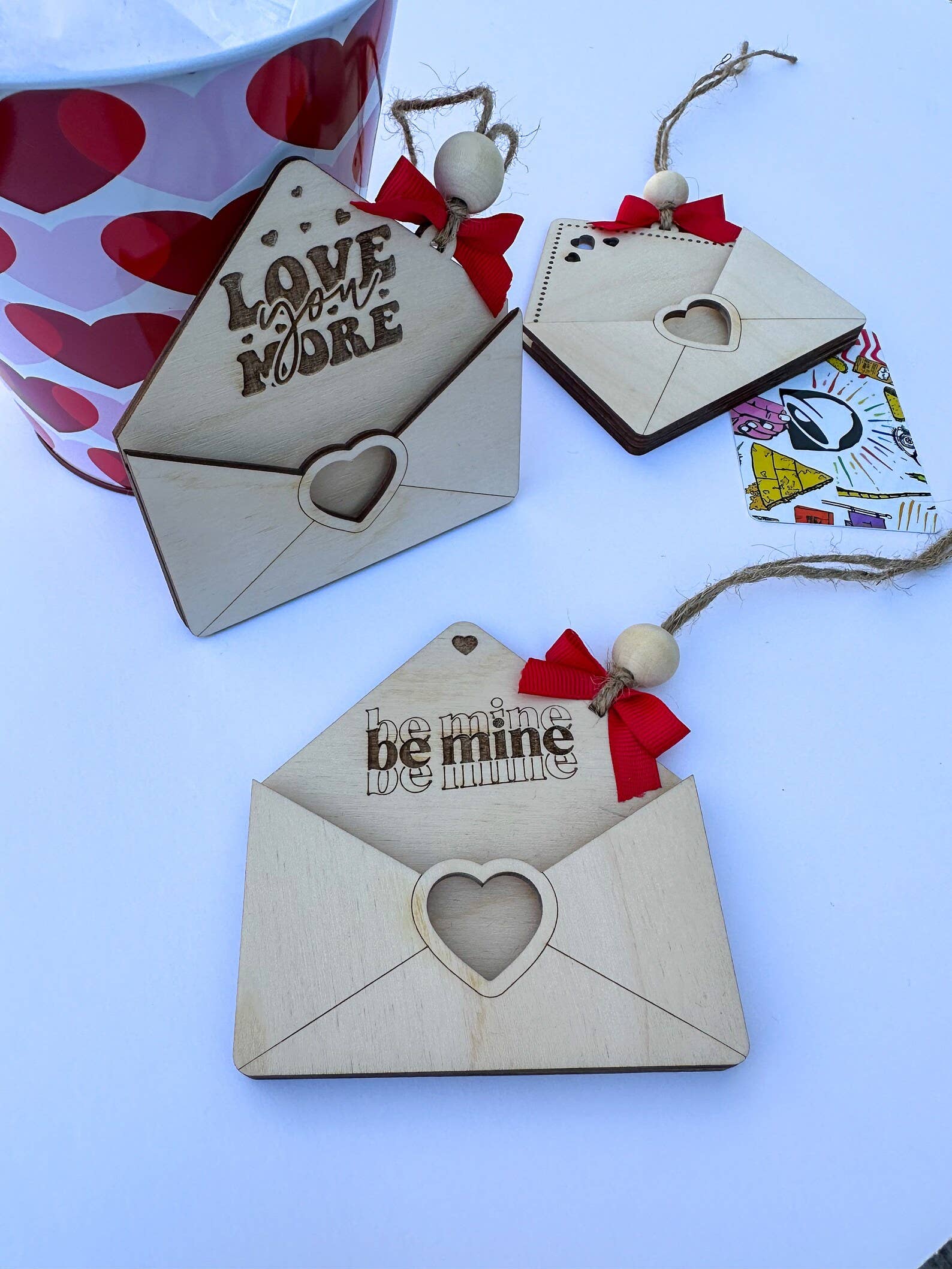 knocks on wood - Wholesale Gift Tag - Gift Card Holder Valentines Day Basket Tags3