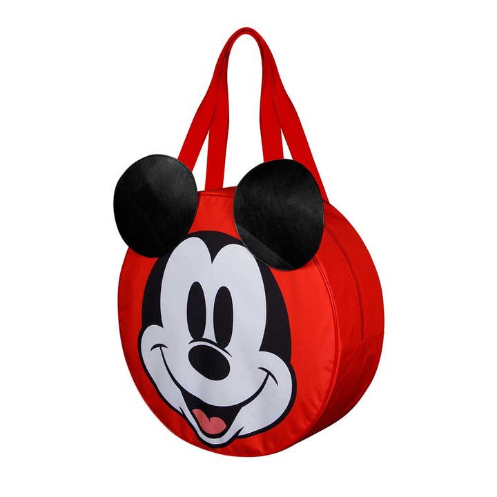 Disney Mickey-Mouse-Strandtasche Jumbo mit Gesicht für den Großhandel von KARACTERMANIA