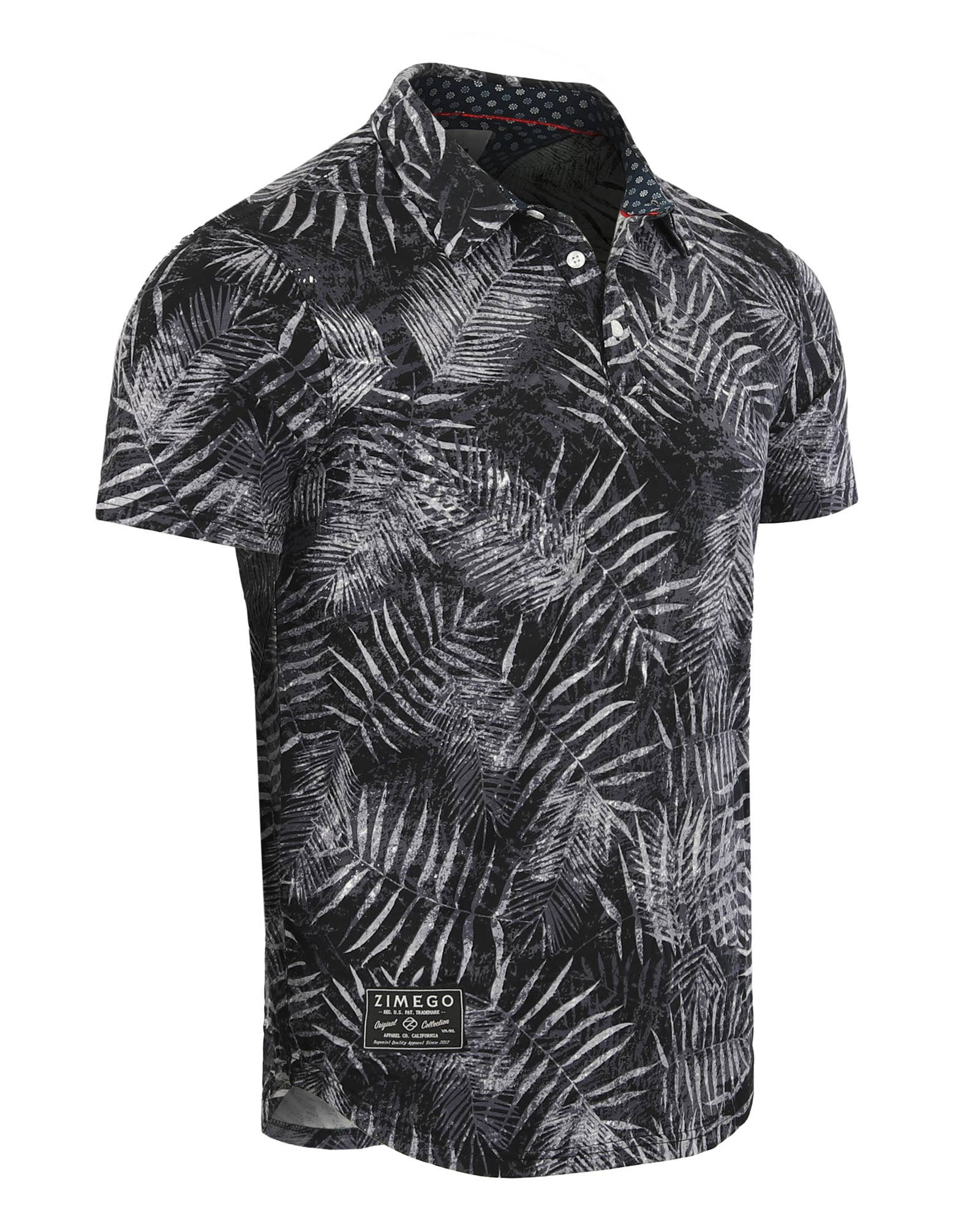 ZIMEGO - Wholesale Polo - Men's - Men's Short Sleeve Polo Neck Stretch Casual Golf Work Shirt3