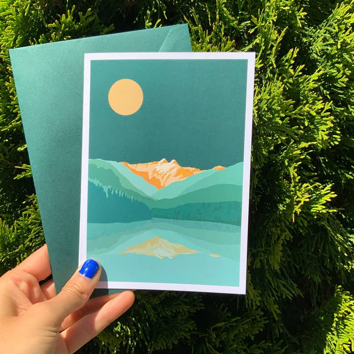 Vancouver - The Lions - Canada - Greeting Card for wholesale by Ivivid Design