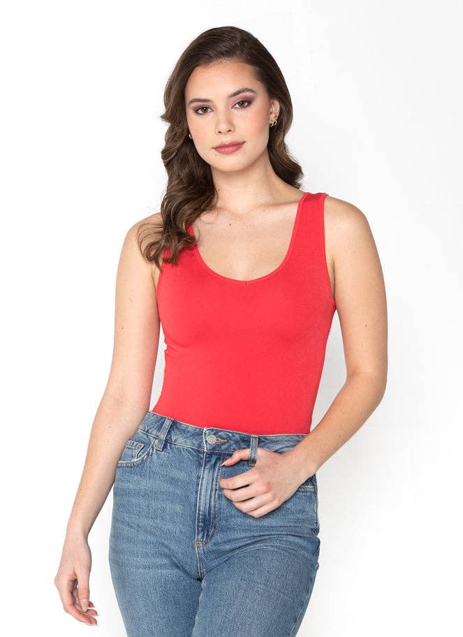 C'est Moi Clothing Co - Vendita all'ingrosso Canotta - Donna - Serbatoio reversibile in bambù - CEBT111528