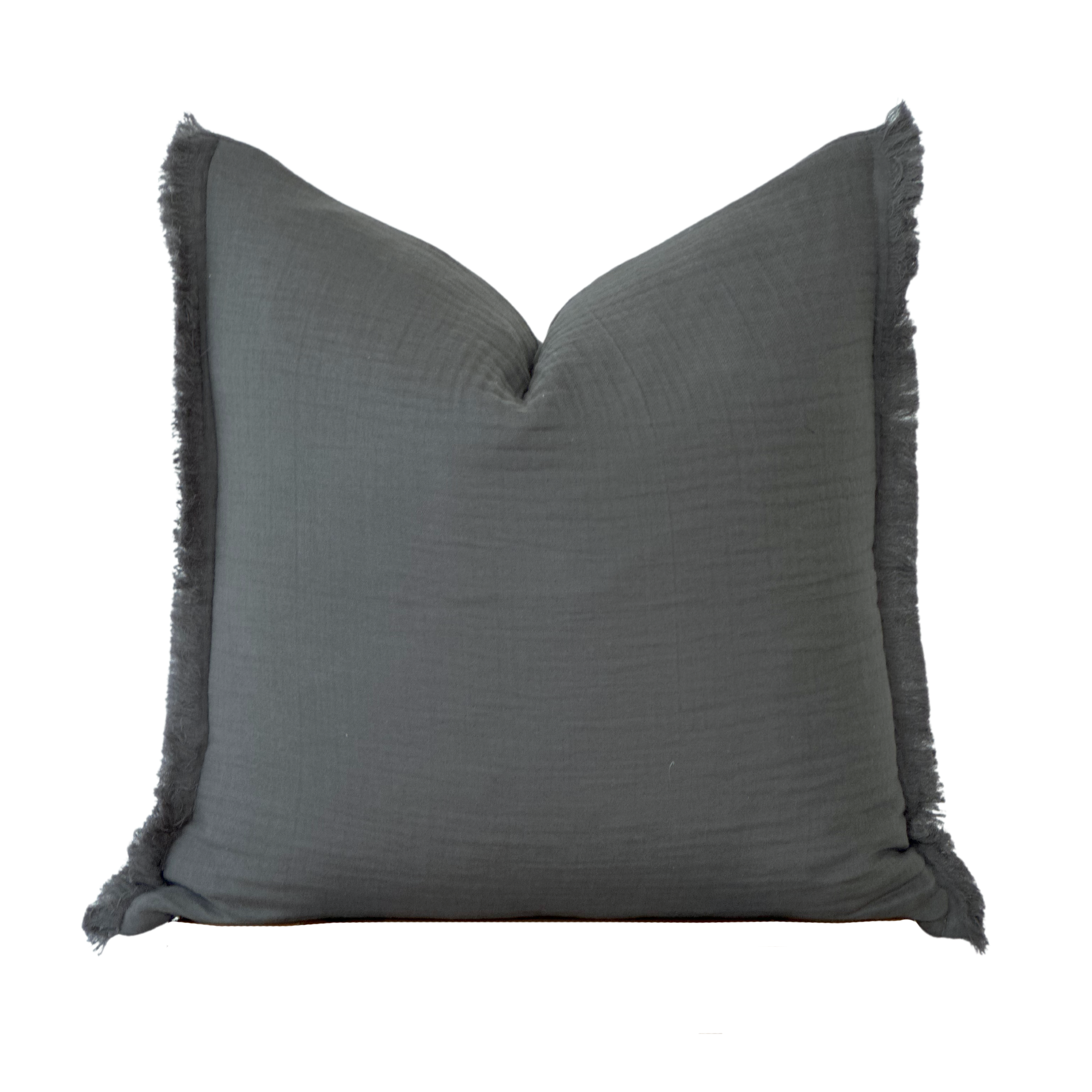 Porter Lane Home - Wholesale Throw Pillow Cover - Gauze Fringe Pillow Cover2