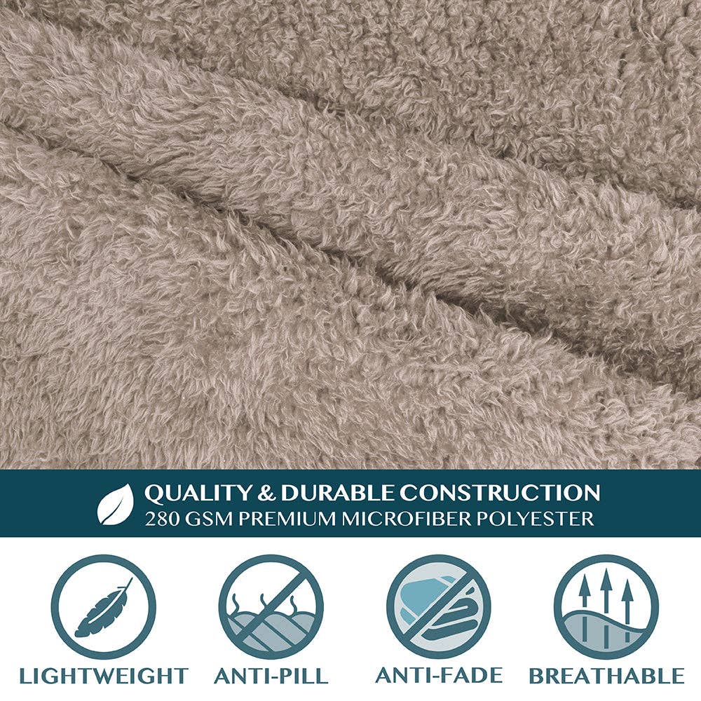 Pavilia - Wholesale Throw Blanket - Sherpa Fluffy Blanket with Sleeves38