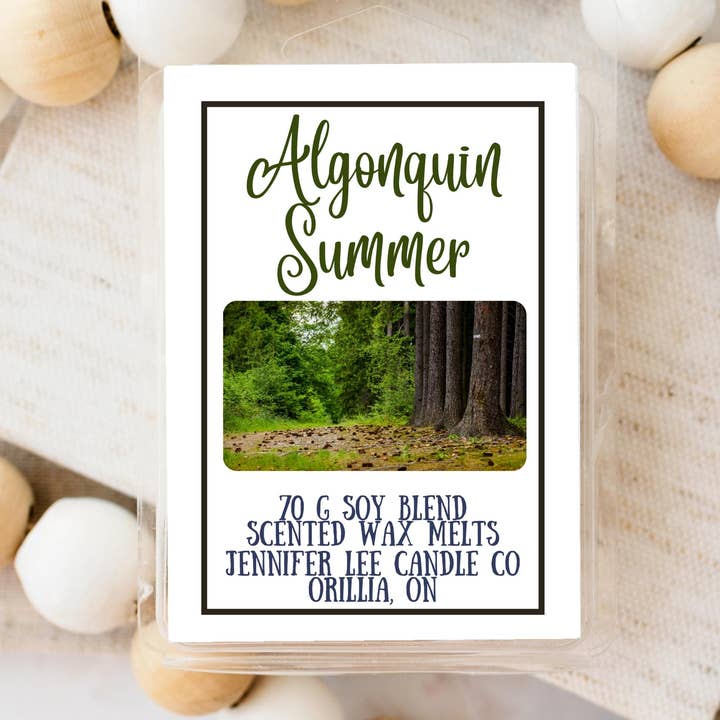 Algonquin Summer Cire Fondue Soja 70 G Blanc pour la vente par Jennifer Lee Candle Co