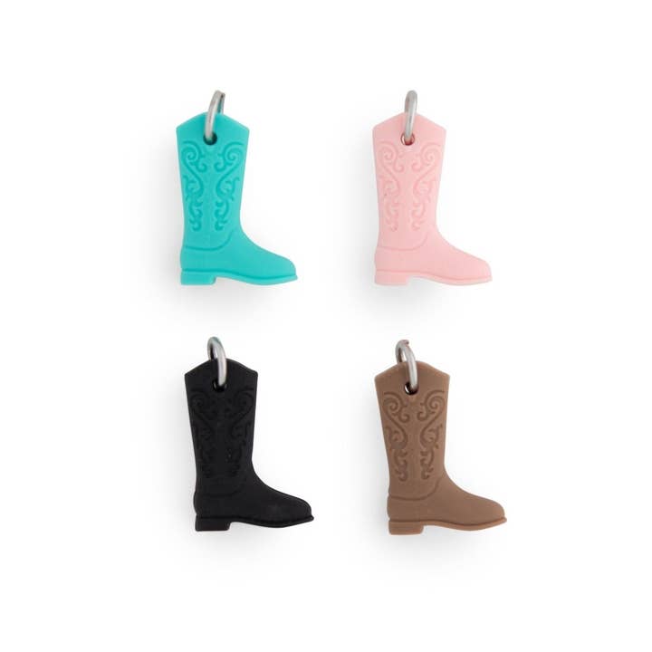 Cara & Co Silicone Craft Supply – wholesale Individuell berlock/hänge – Cowboy Boot silikonberlocker