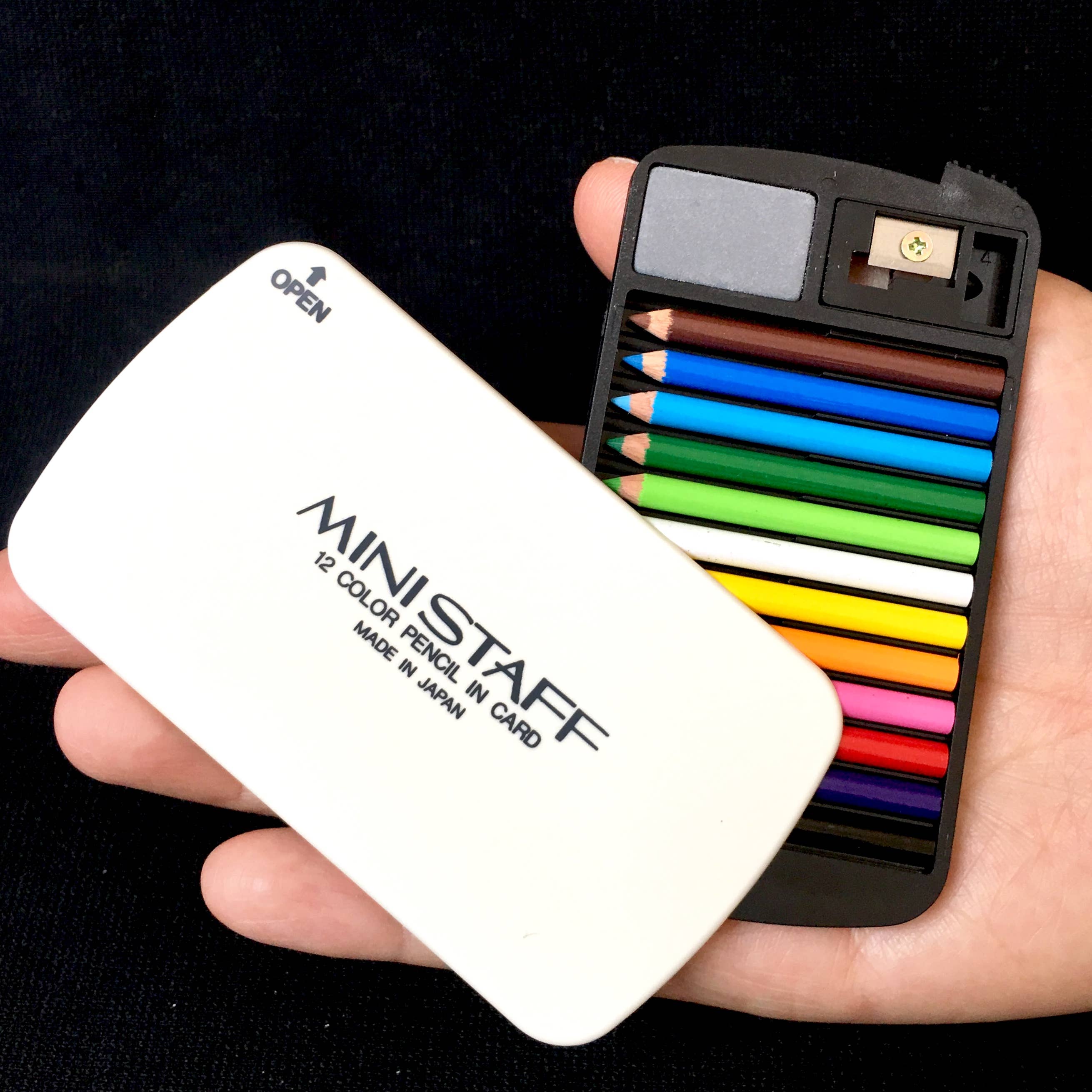 BCmini - Wholesale Pencil - 22133 12 Mini Pencils in White Card Case-17